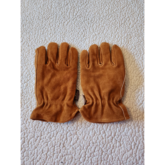 Wells Lamont geuine leather cowhide fleece lined 3M Thinsulate workwear gloves - Picture 2 of 8